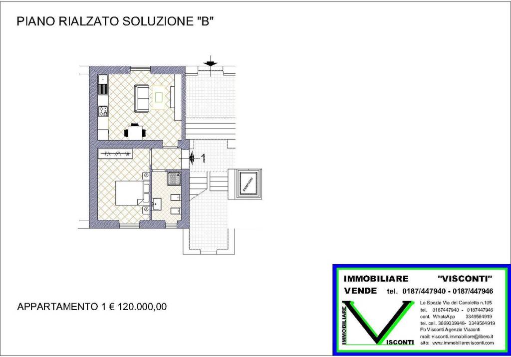 Appartamento in vendita a La Spezia via alessandro volta