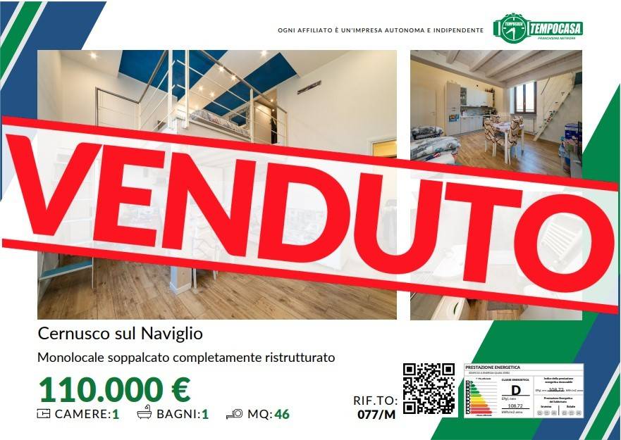 Appartamento in vendita a Cernusco sul Naviglio