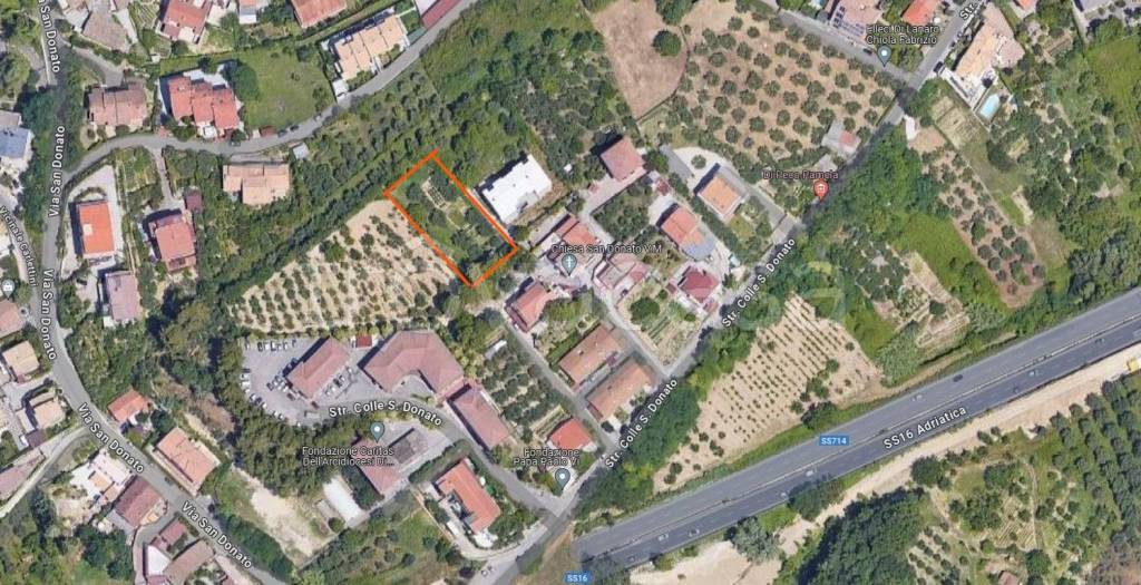 Terreno Residenziale in vendita a Pescara strada Colle San Donato