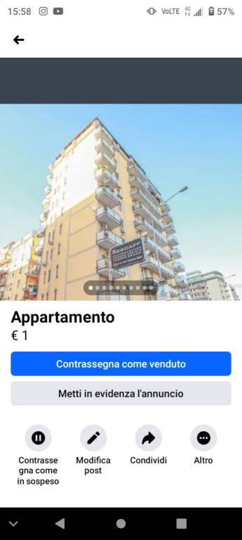 Appartamento in in vendita da privato a Palermo viale della Regione Siciliana Nord Ovest, 2312