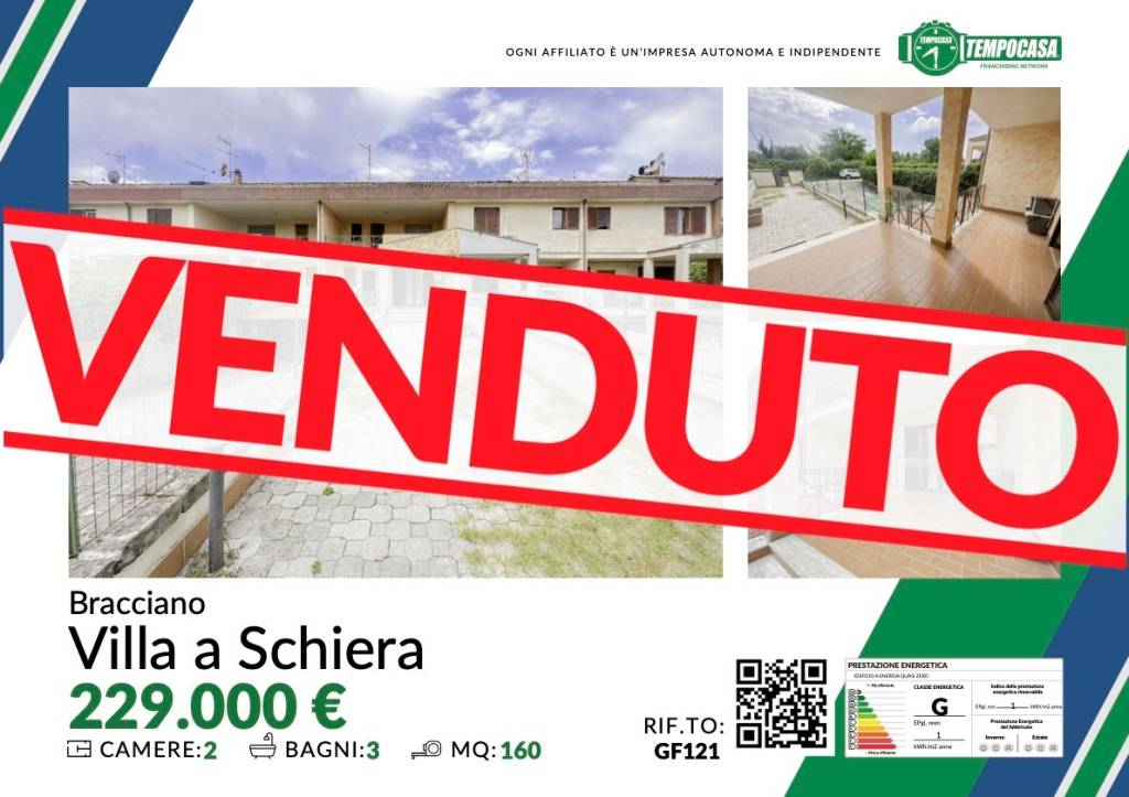 Villa a Schiera in vendita a Bracciano via di Bonifica 93