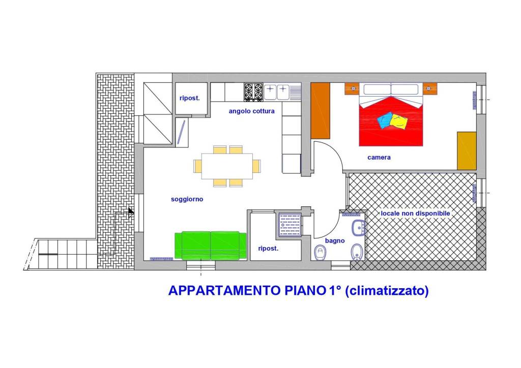Appartamento in in affitto da privato a Mondolfo viale Giosuè Carducci, 23