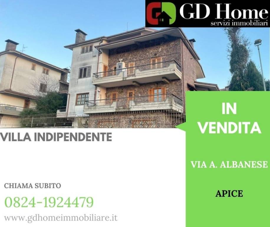 Villa in vendita ad Apice via Antonio Albanese