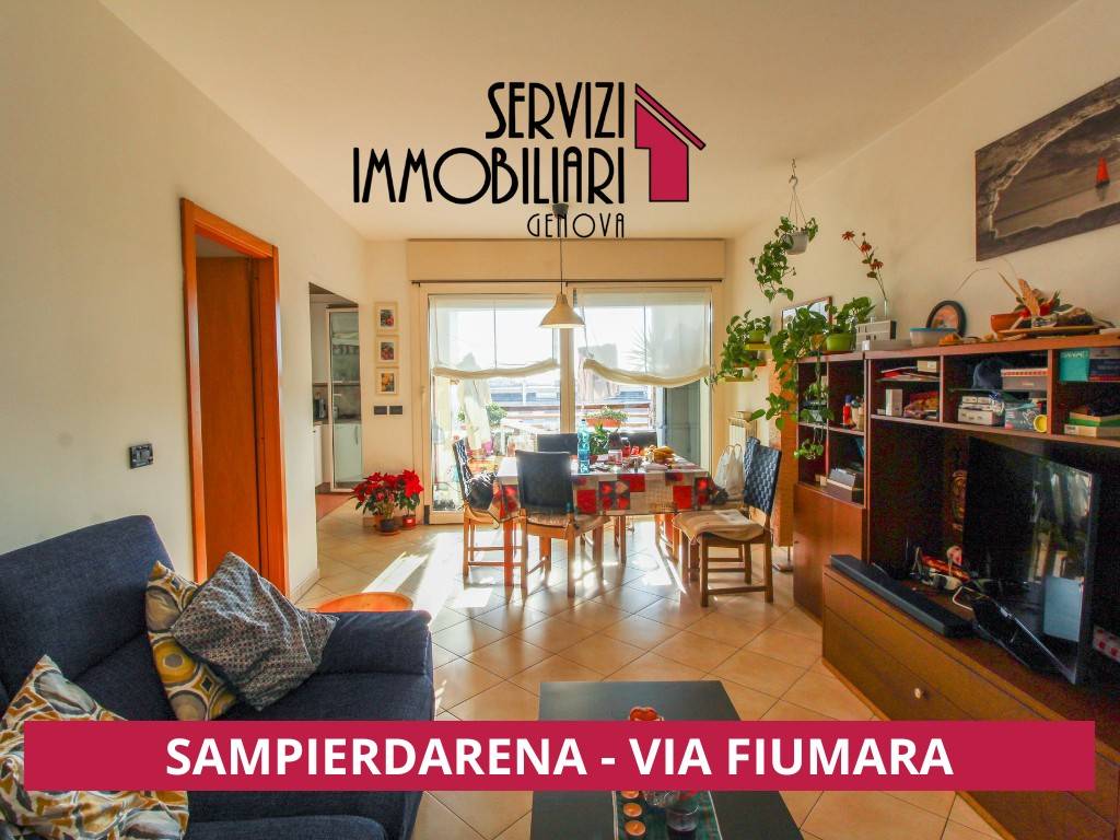 Appartamento in vendita a Genova via Fiumara