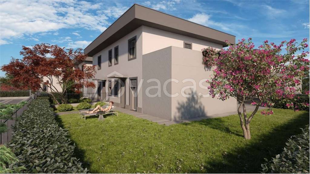 Villa a Schiera in vendita a Romano di Lombardia via Lombardini