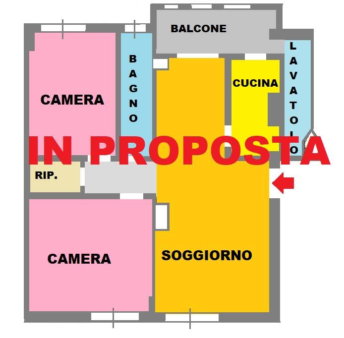 Appartamento in vendita a Milano via Giovanni Montemartini, 6