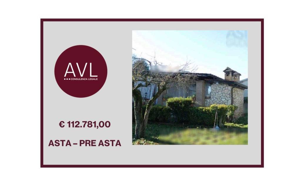 Villa all'asta a Zagarolo via Colle Scossite, 12