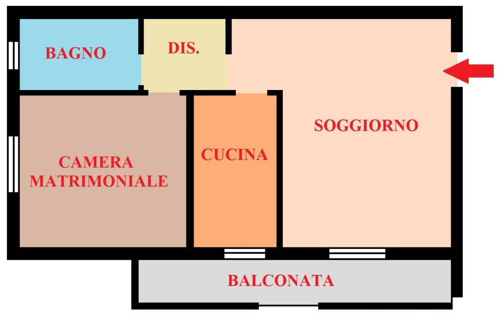 Appartamento in vendita a Uboldo via Carlo Cattaneo