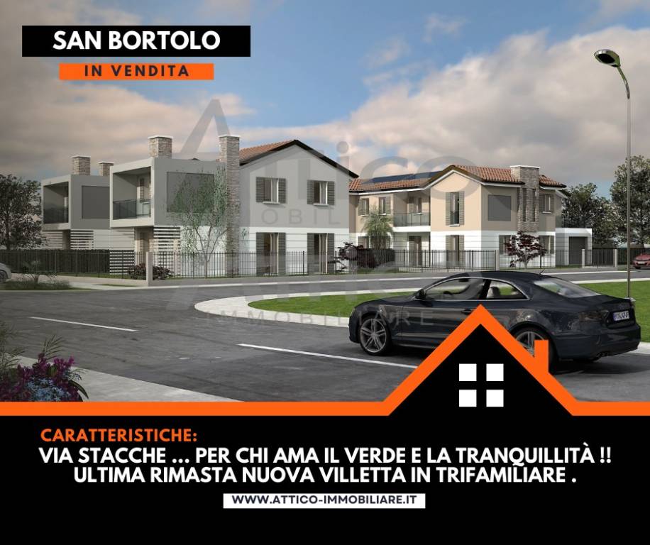 Villa Bifamiliare in vendita a Rovigo via Stacche, ro