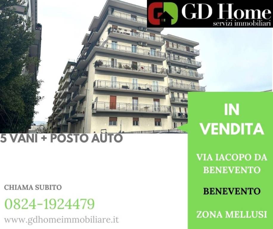 Appartamento in vendita a Benevento via Iacopo da Benevento