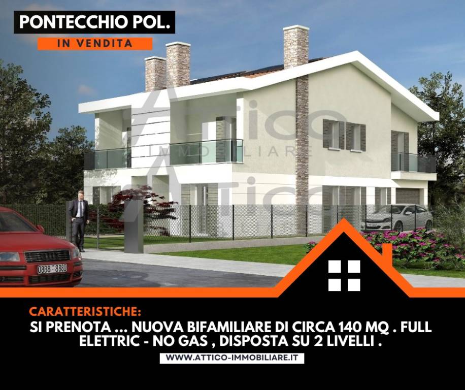 Villa Bifamiliare in vendita a Pontecchio Polesine pontecchio Polesine, ro
