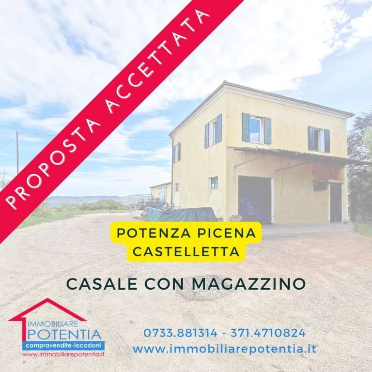 Casale in vendita a Potenza Picena