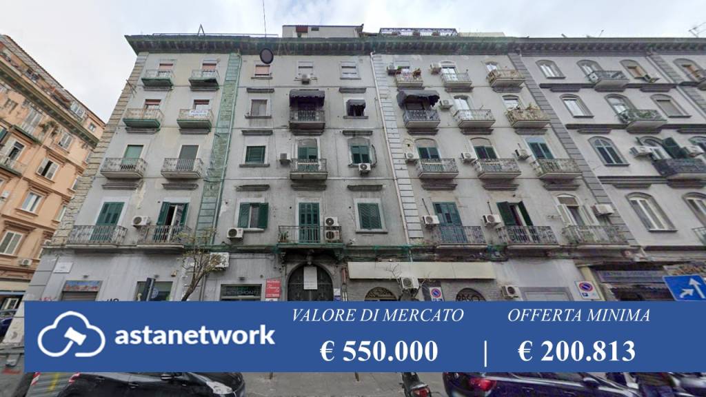 Appartamento all'asta a Napoli via Firenze, 32