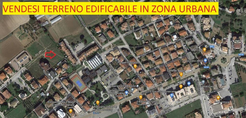 Terreno Residenziale in vendita a Morro d'Oro piazza Guido Rossa