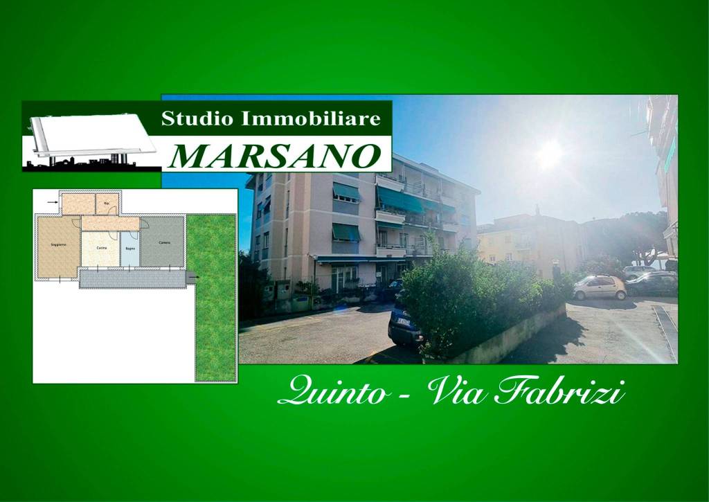 Appartamento in vendita a Genova via Nicola Fabrizi