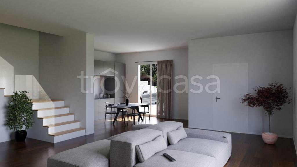 Villa Bifamiliare in vendita a Fara Gera d'Adda via Andrea Ponti, 4