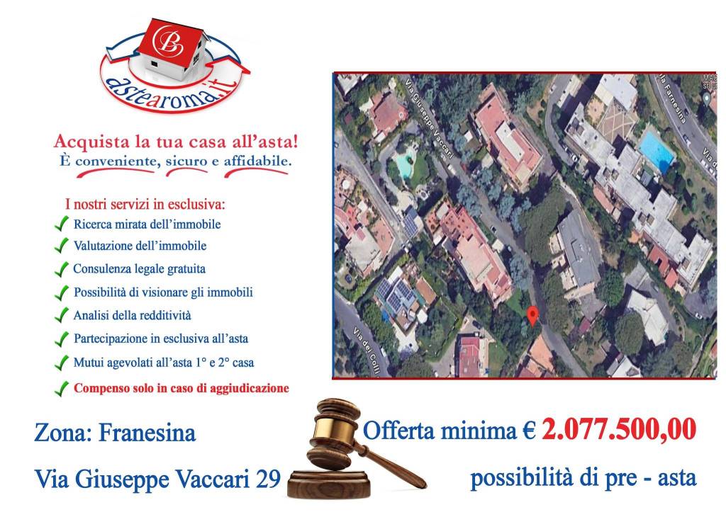 Appartamento all'asta a Roma via di San Vincenzo, 29