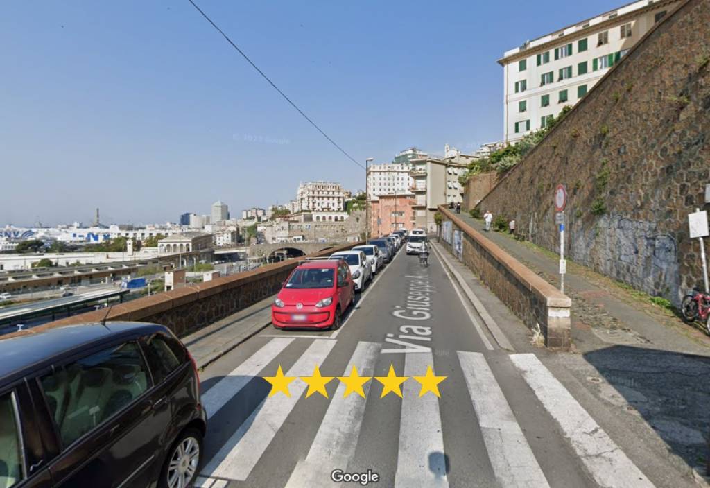 Appartamento all'asta a Genova via Giuseppe Avezzana