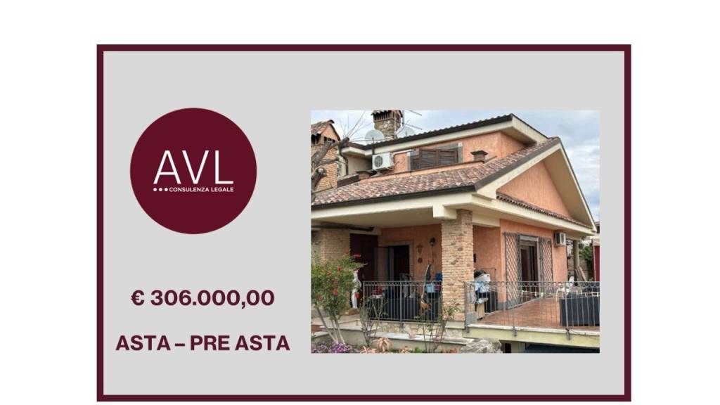 Villa a Schiera all'asta a Pomezia via delle Azalee, 1H