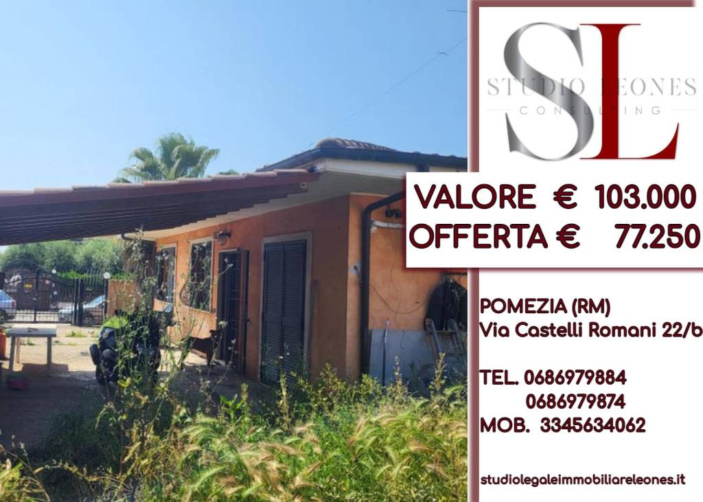 Villa all'asta ad Ardea via Solferino, 12