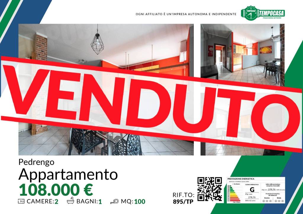 Appartamento in vendita a Pedrengo via Gaetano Donizetti 7