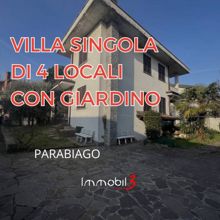 Villa in vendita a Parabiago via Ugo Foscolo