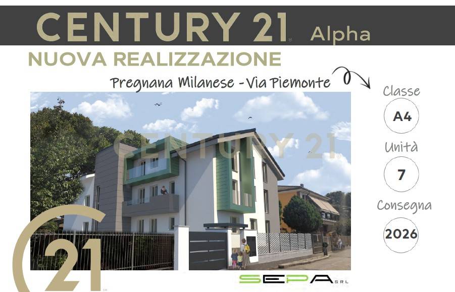 Appartamento in vendita a Pregnana Milanese via Piemonte, 13