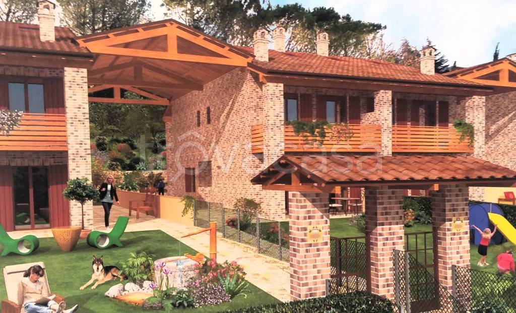 Villa a Schiera in vendita a Montescudo-Monte Colombo via Costa, 19
