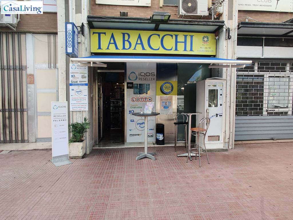 Tabaccheria in vendita a Palermo via Uditore