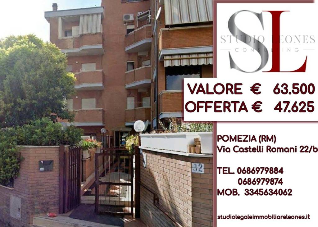 Appartamento all'asta a Genzano di Roma via Montegiove, 32