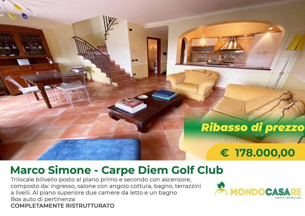 Appartamento in vendita a Guidonia Montecelio via di Marco Simone, 80
