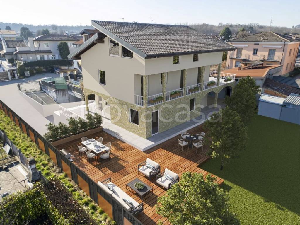 Villa Bifamiliare in vendita a Bulgarograsso via Gioacchino Rossini, 7
