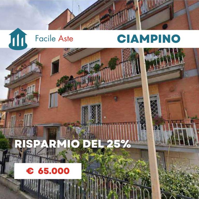 Appartamento all'asta a Ciampino via Ennio Gragnani, 14