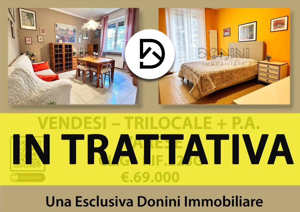 Appartamento in vendita a Varese via Ernesto Cairoli, 35/0