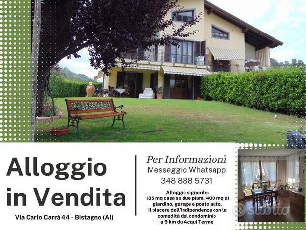 Appartamento in in vendita da privato a Bistagno via Carlo Carrà, 40