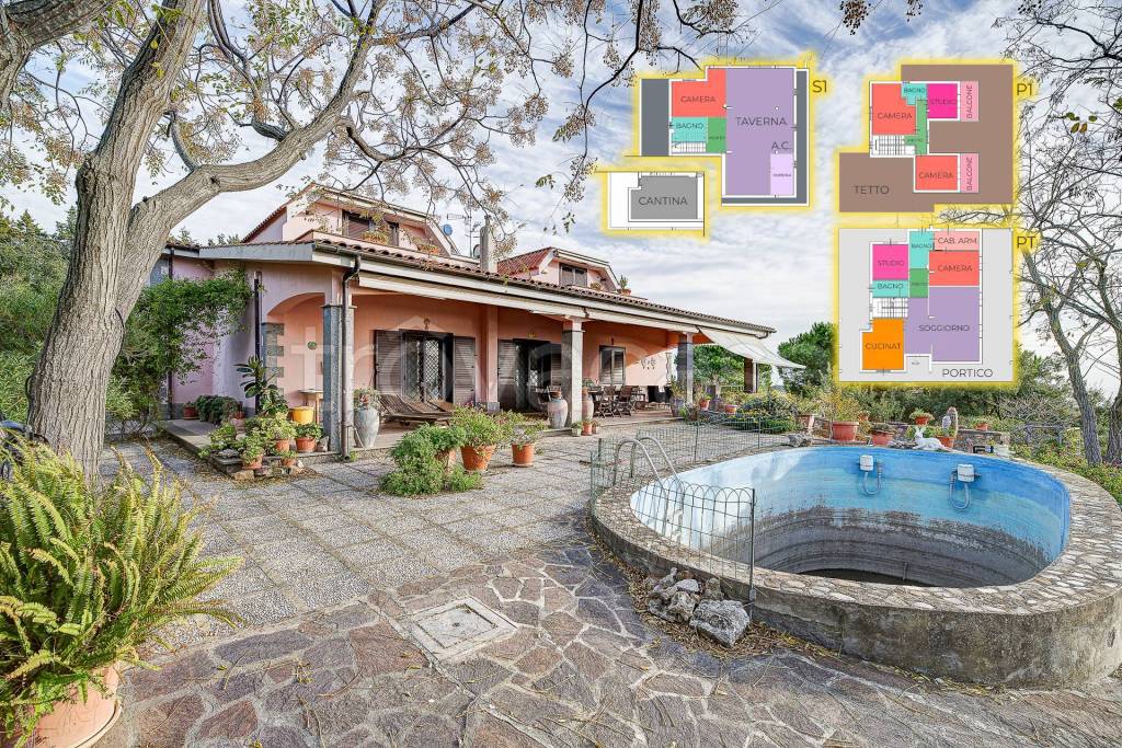 Villa in vendita a Civitavecchia strada del Casaletto Rosso, 67
