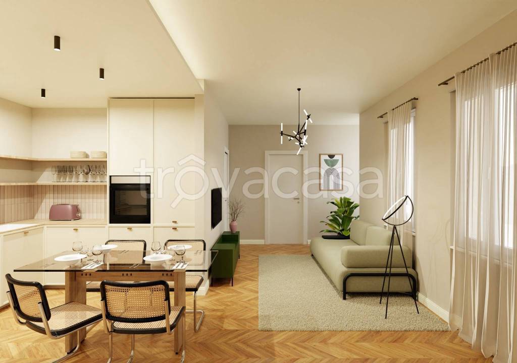 Appartamento in vendita a Roma via Umberto Saba, 83