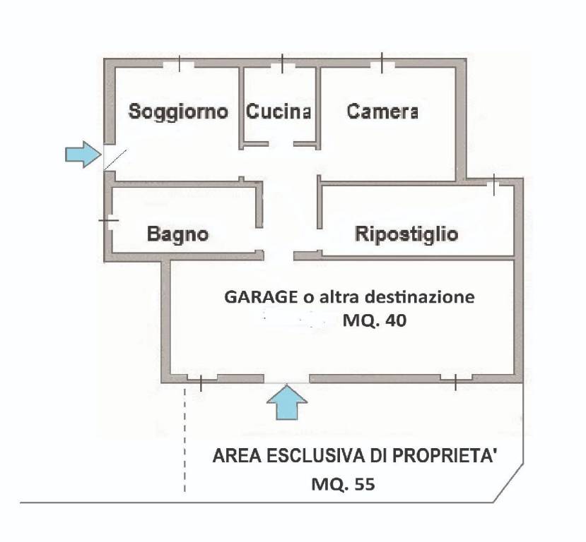 Appartamento in in vendita da privato ad Angolo Terme via Dante Alighieri, 8