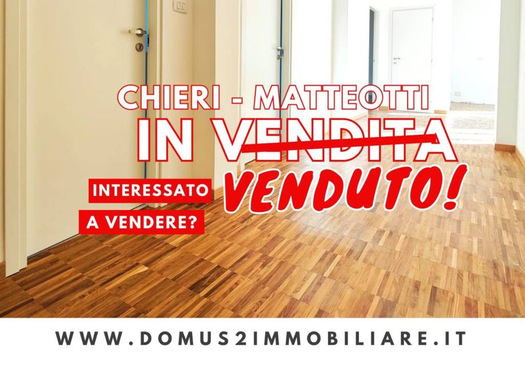 Appartamento in vendita a Chieri corso Giacomo Matteotti, 23
