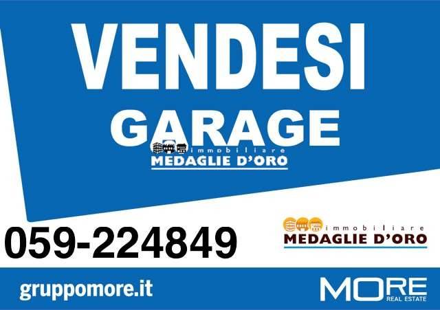 Garage in vendita a Modena via Malatesta ang. Via dè Correggi