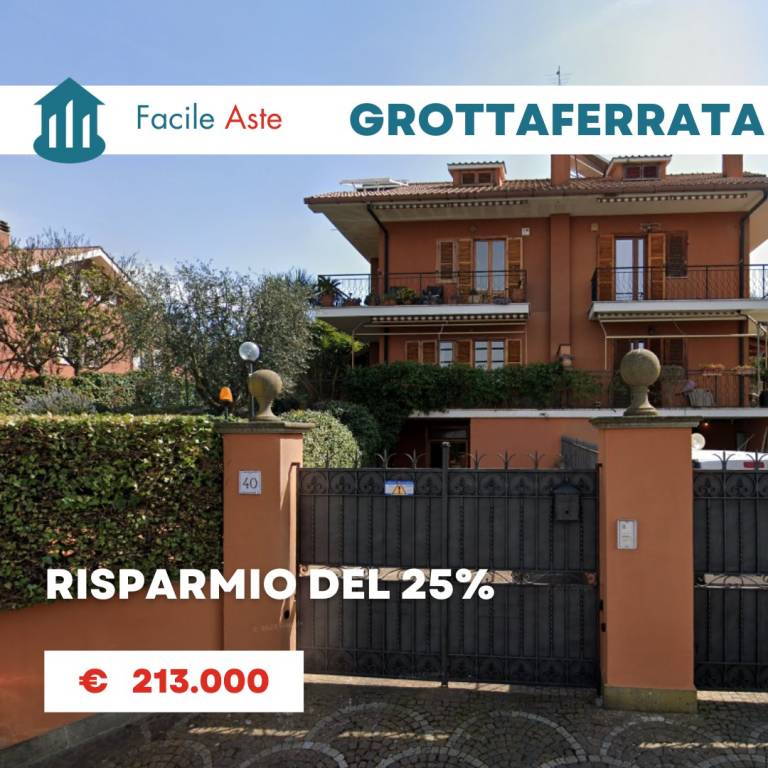 Appartamento all'asta a Grottaferrata via Montiglioni, 40
