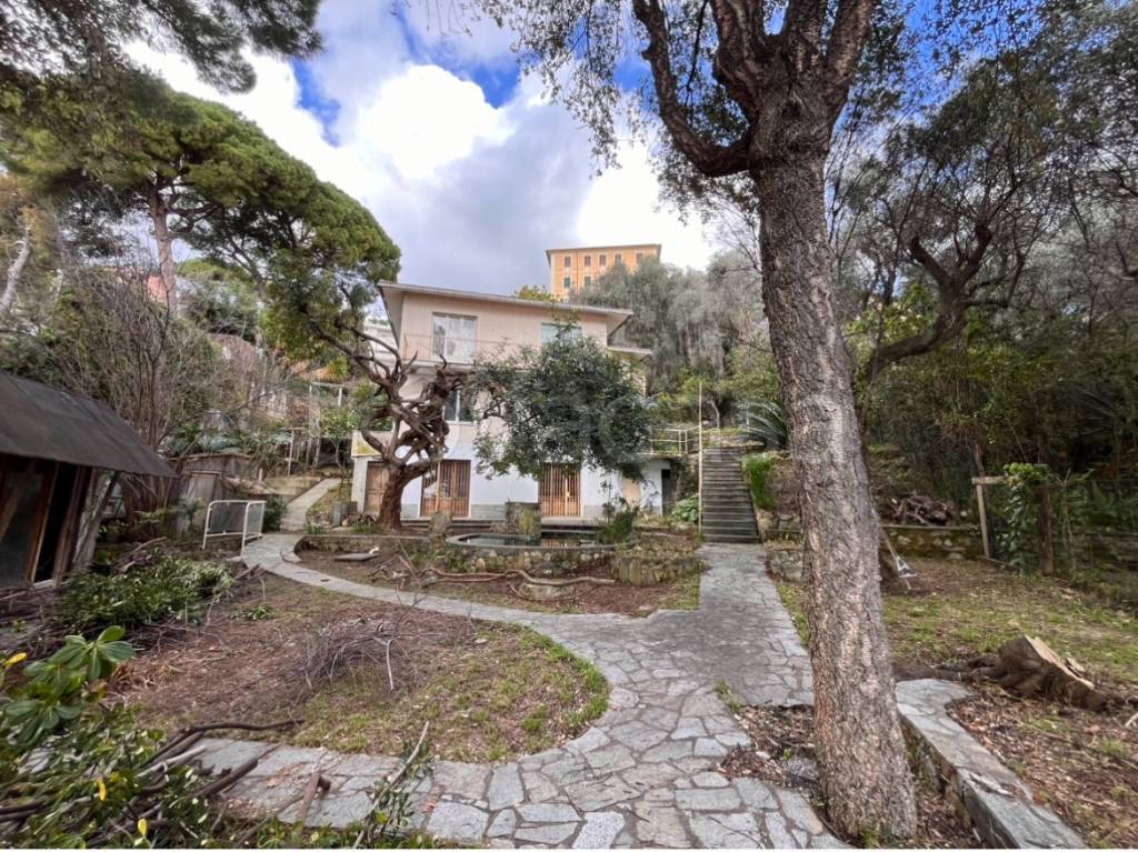 Villa in vendita a Recco via Romagneno, 32