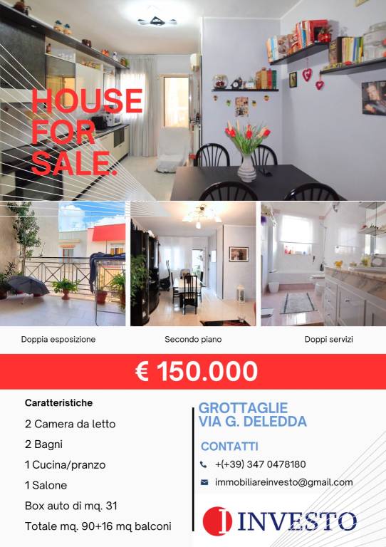 Appartamento in vendita a Grottaglie via Grazia Deledda, 27