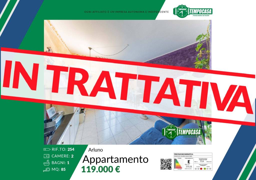 Appartamento in vendita ad Arluno via Giosuè Carducci 9