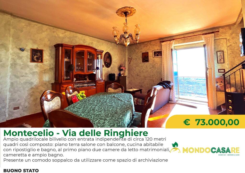 Appartamento in vendita a Guidonia Montecelio via delle Ringhiere, 2