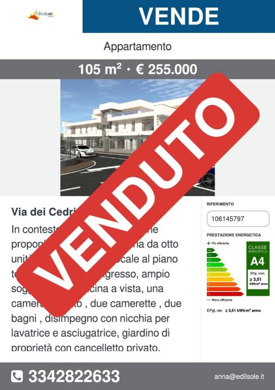 Appartamento in vendita a San Zenone al Lambro via Isola