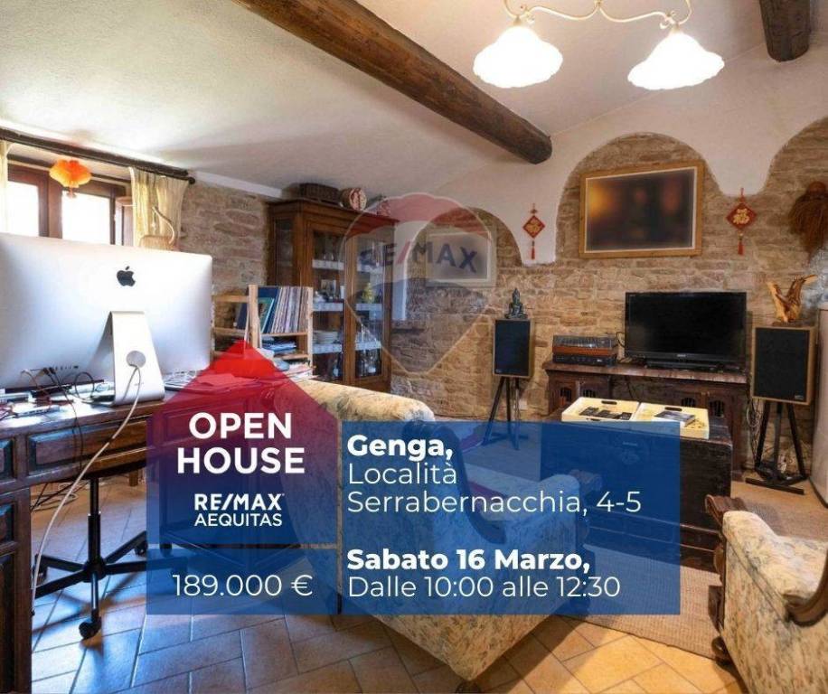Casa Indipendente in vendita a Genga località Serrabernacchia, 4-5