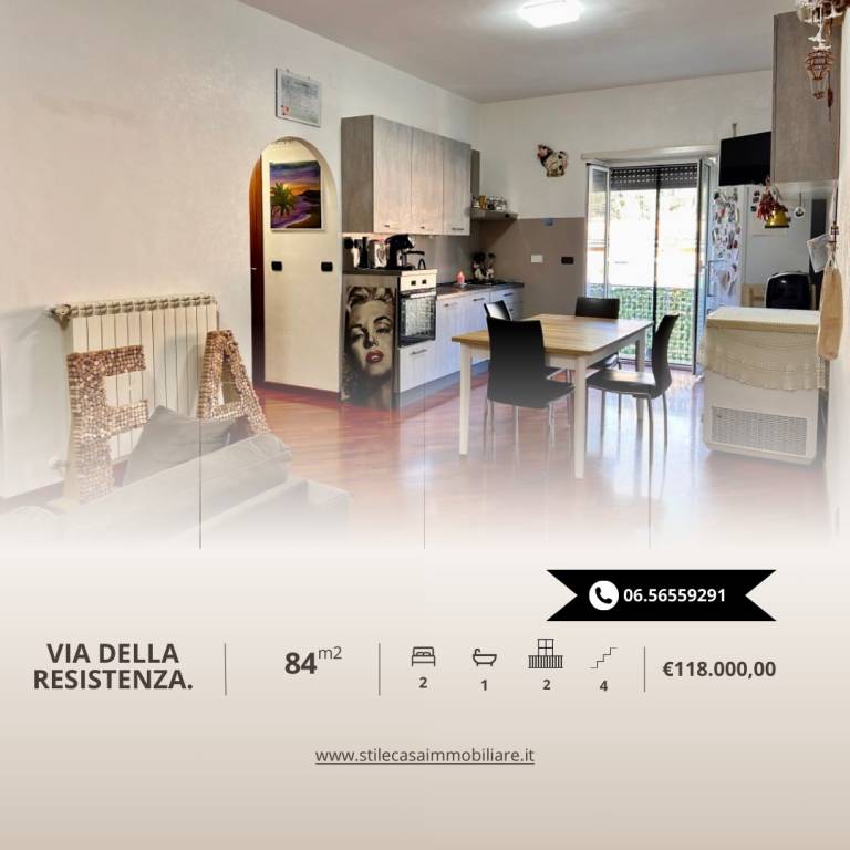Appartamento in vendita a Genzano di Roma via della Resistenza, 27