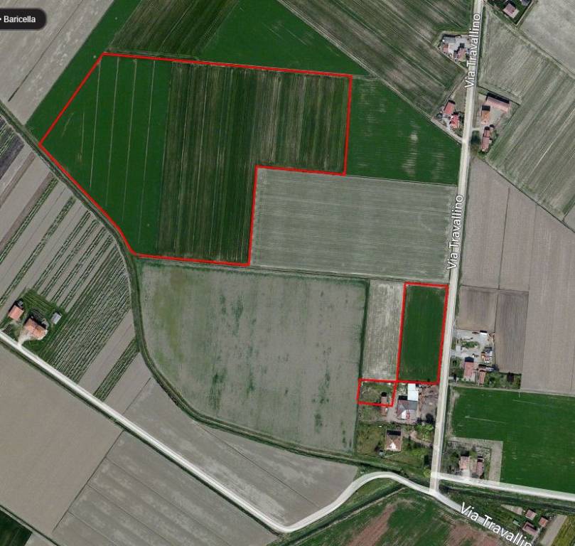Terreno Agricolo in vendita a Baricella via Travallino, 11