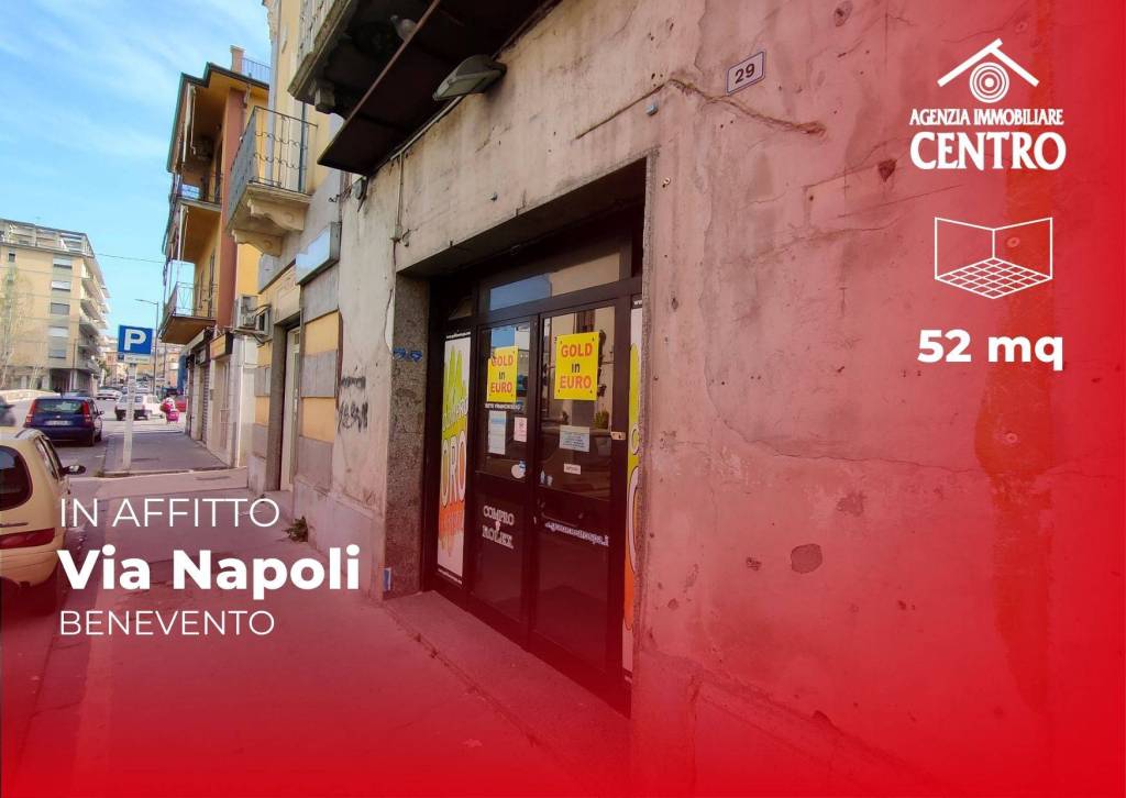 Negozio in affitto a Benevento via Napoli